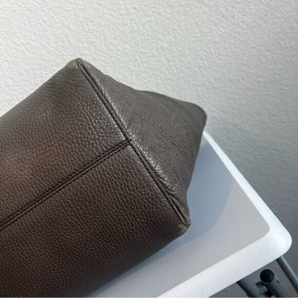 GUCCI Taupe Pink Swing Dollar Travel Tote Shoulder Bag Sylvie Jackie Disco - Picture 10 of 13